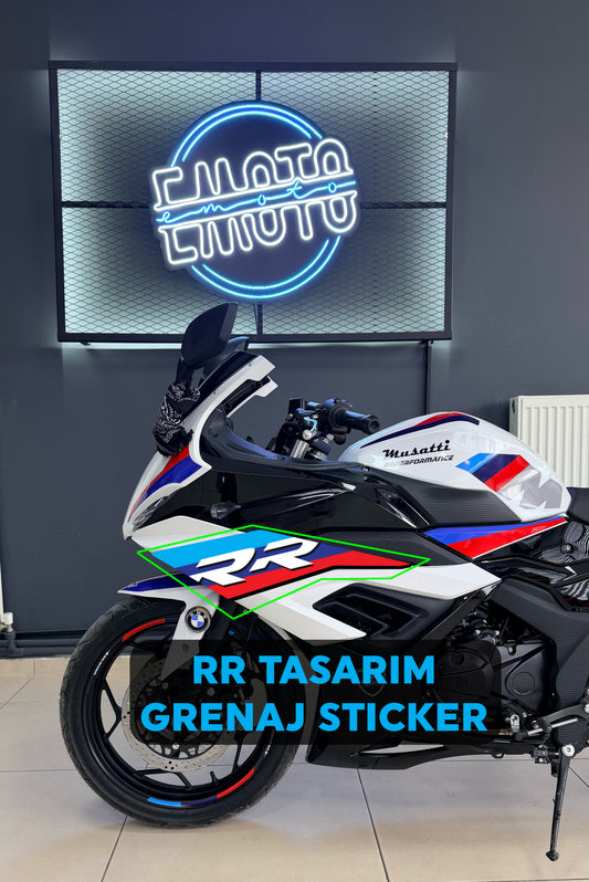 MUSATTI MR 125-250 RR TASARIM STICKER