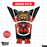 HONDA PCX 2025 MODEL KING TIGER TANK PAD