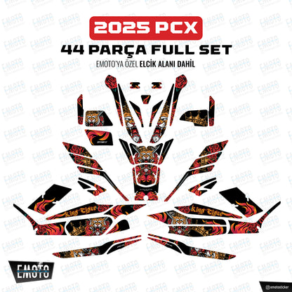 HONDA PCX 2025 MODEL KING TIGER TANK PAD