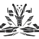 2025 PCX KARBON SARI 44 PARÇA FULL SET