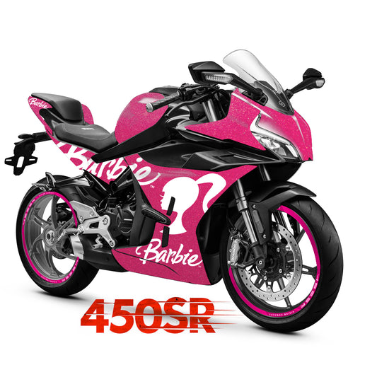 CF MOTO 450 SR BARBIE Full Sticker Set