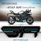 CF MOTO 450 SR ORJINAL GRENAJ STICKER