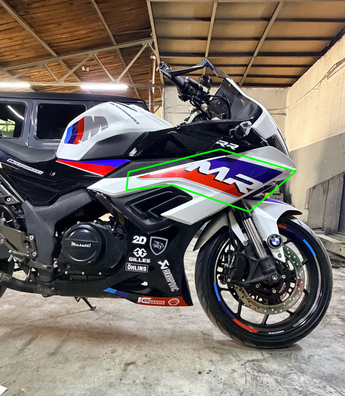 MUSATTI MR 125-250 ORJİNAL TASARIM STICKER