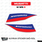 MUSATTI M 125 R MSPORT STICKER