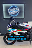 MUSATTI MR 125-250 RR TASARIM STICKER