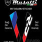 MUSATTI MR 125-250 RR TASARIM STICKER
