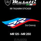 MUSATTI MR 125-250 RR TASARIM STICKER