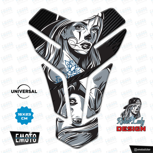 REBEL LADY UNIVERSAL TANK PAD 16x23cm