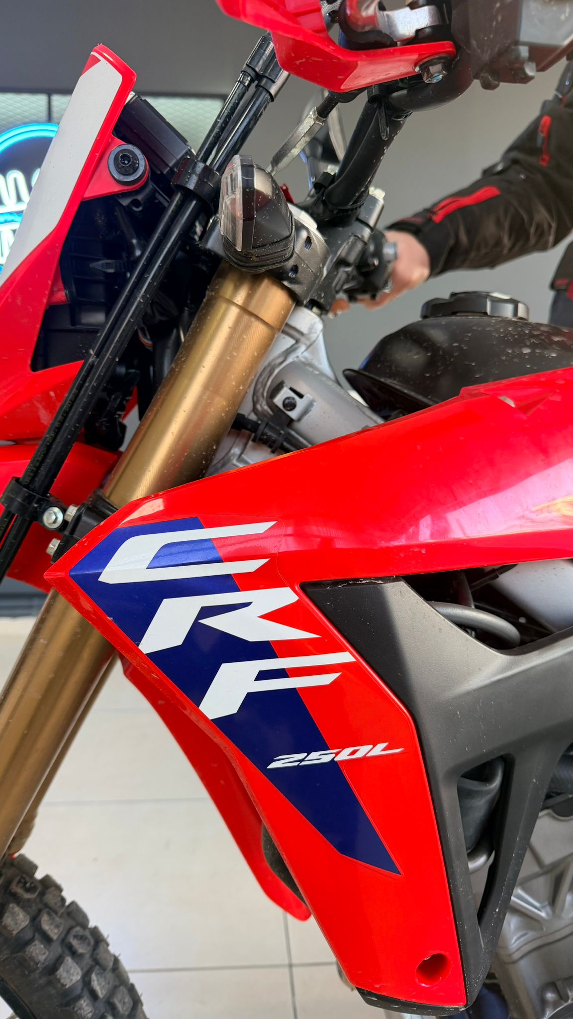 HONDA CRF 250 L ORJINAL GRENAJ STICKER