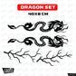 Dragon Sticker Set