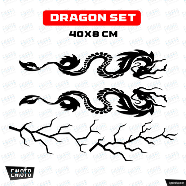 Dragon Sticker Set