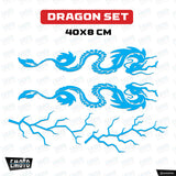 Dragon Sticker Set